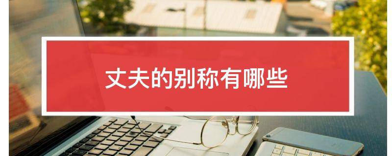 丈夫的别称有哪些