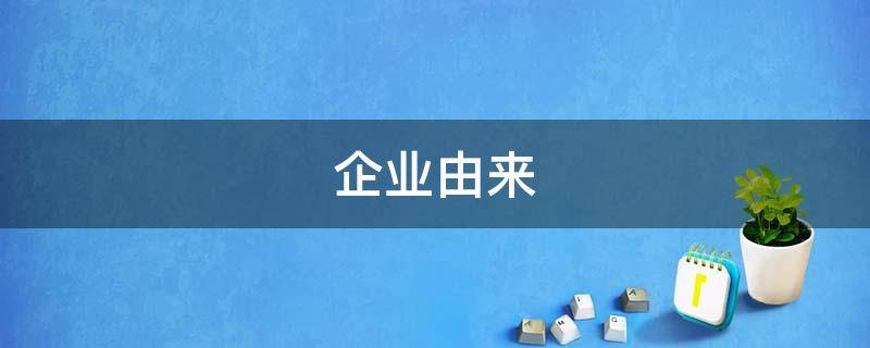企业由来