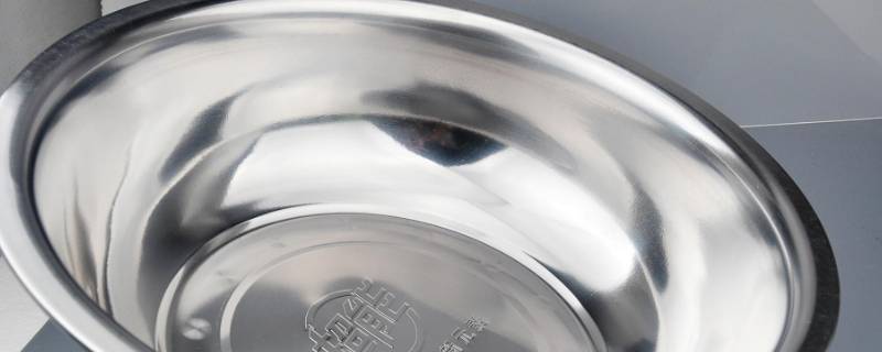 不锈钢盆上的商标标签胶怎么去除
