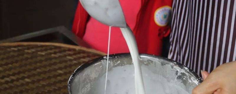 卷粉米浆加什么会透明