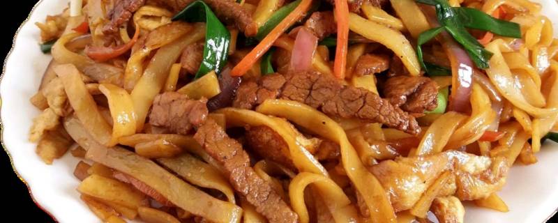 河粉怎么炒