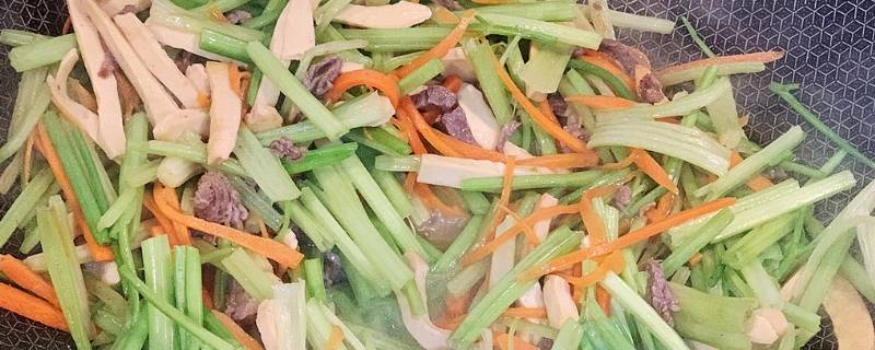 炒牛肉丝怎么炒