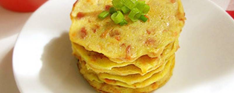 鸡蛋饼怎么炒