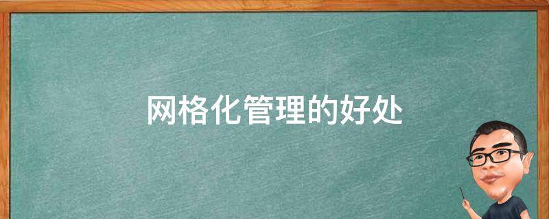 网格化管理的好处