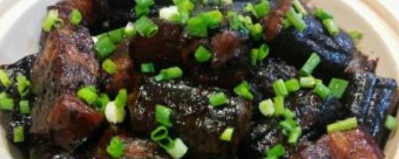 鳝筒烧肉的做法