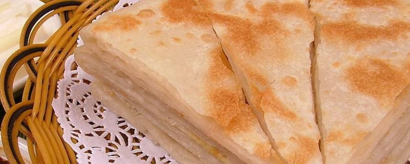 只用面不用鸡蛋做的饼