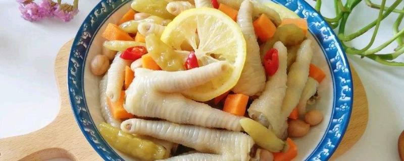 柠檬鸡爪可以用青柠吗