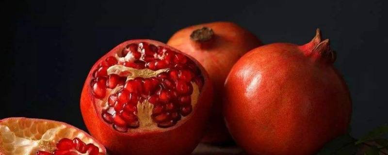 石榴里面有点褐色可以吃吗