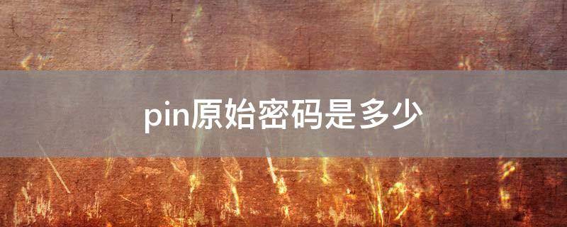 pln码设置是什么意思
