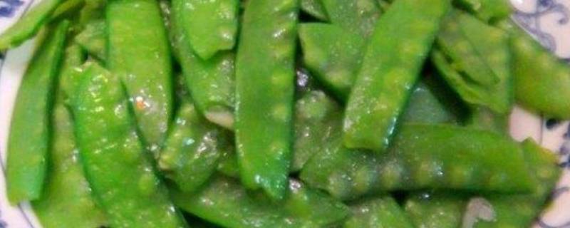 扁豆怎么炒嫩