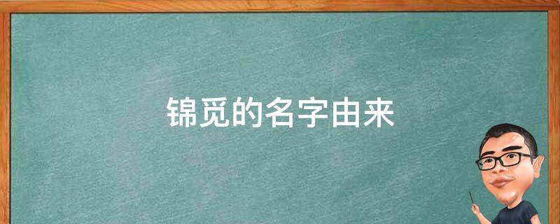 锦觅的名字由来
