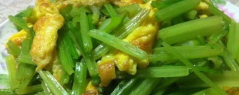胡芹鸡蛋怎么炒