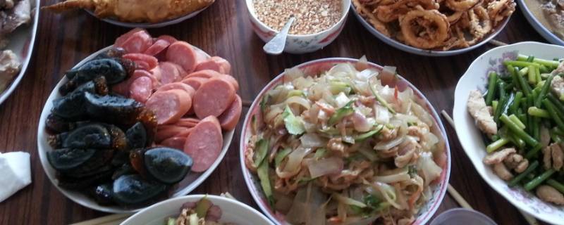 过年菜肴有哪些