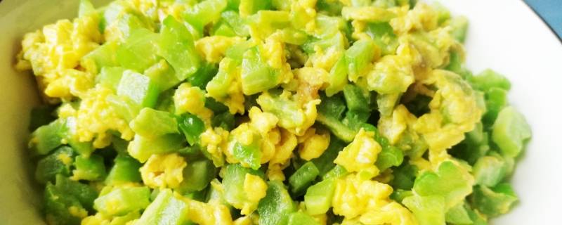 鸡蛋苦瓜怎么炒方法