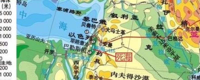 海拔最低的地方在哪里