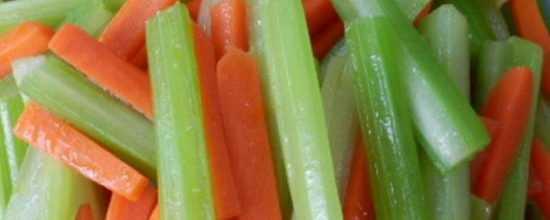 胡萝卜炒芹菜怎么做好吃又营养价值