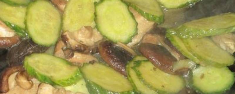 黄瓜香菇怎么炒好吃