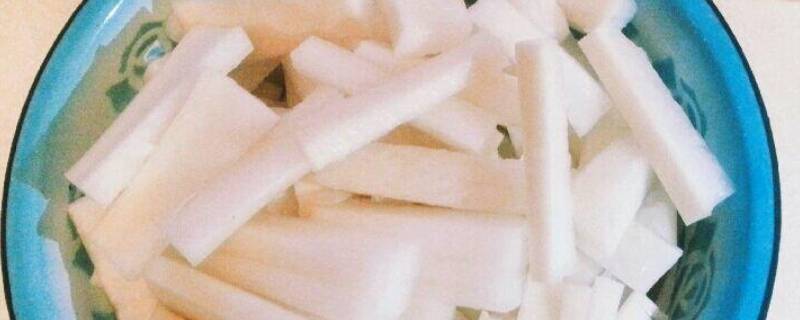 不辣的白小萝卜怎么炒
