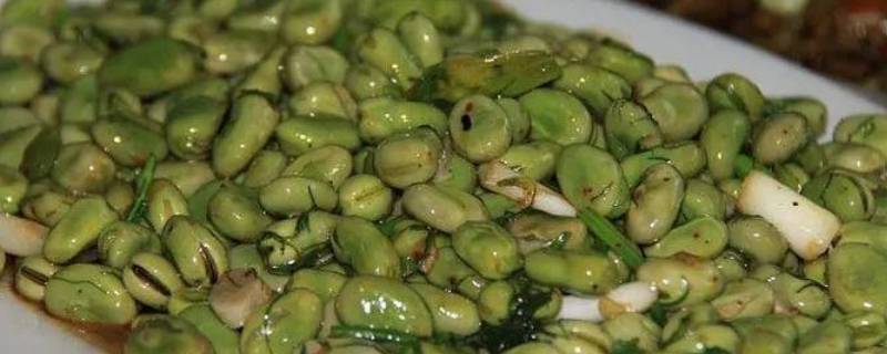 蚕豆怎么干炒才好吃
