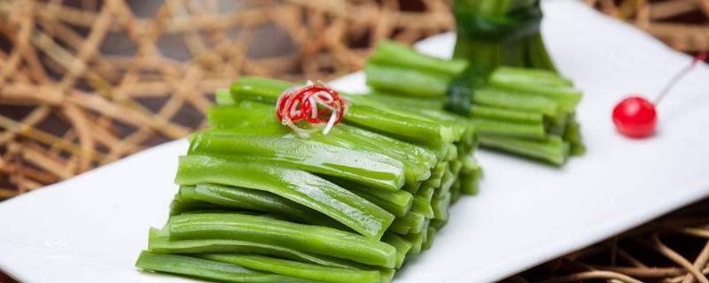 如何区分贡菜和莴笋干