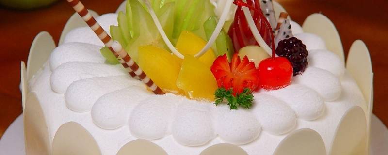 蛋糕不涂奶油怎样装饰