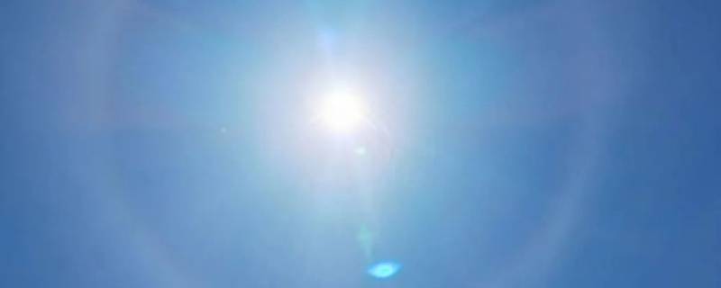 太阳光晕是什么现象