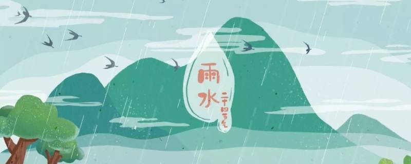 雨水说说