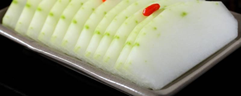 冬瓜切片了可以冷冻吗