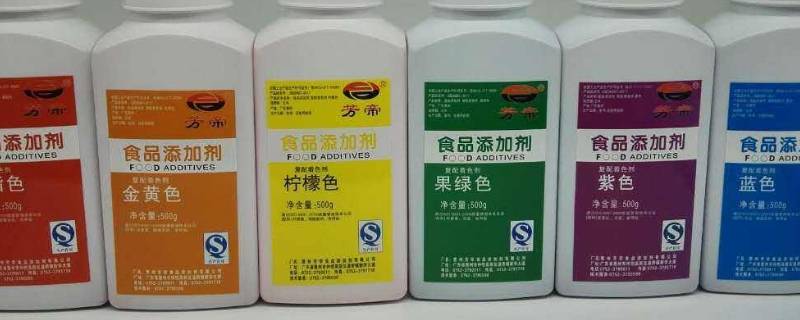 食品添加剂有哪些