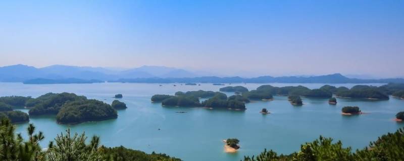 千岛湖面积