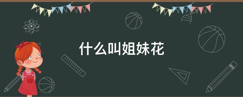 什么叫姐妹花
