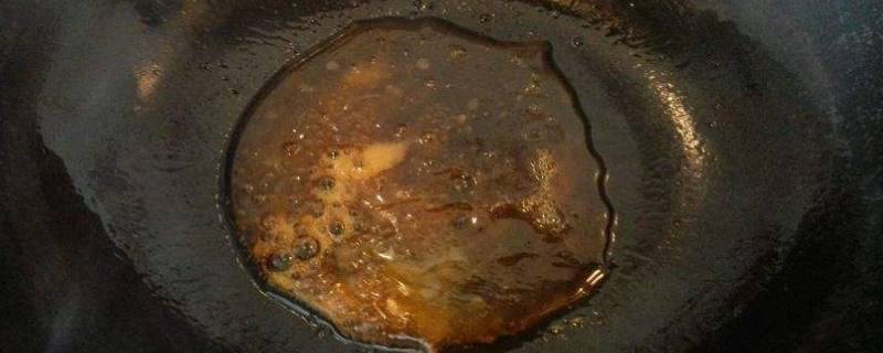 炒金酱糖色的步骤