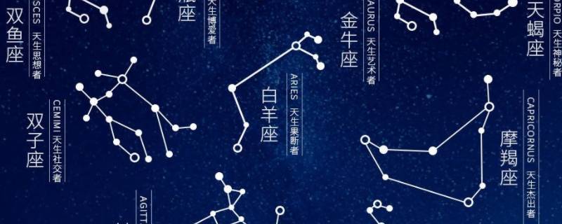 天生领袖的星座
